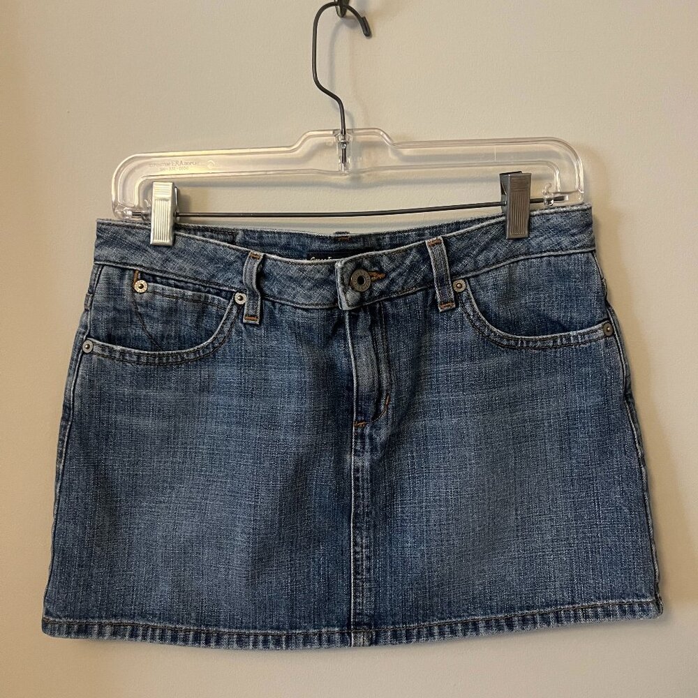 Vintage Guess Jeans Women's Denim Mini Skirt | Size 27